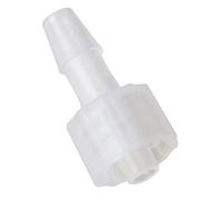 MEETOOT 10pcs Male Luer Lock 5/32" Polycarbonate Hose Barb Adapter for Laboratory Biochemical/Analytical Instruments, Food Machinery and Aquarium Equipment