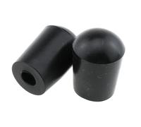 MEETOOT 2PCS 6mm Inner Diameter Black Rubber Non Slip Pad Cello Endpin Plug Cello Endpin Tip Suitable for Cello and Double Bass