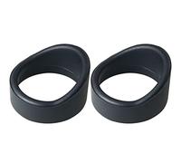 MEETOOT 2pcs Binocular Rubber Eyepiece 31-33mm Rubber Eyepiece Shield Eyepiece Cover for Stereomicroscope