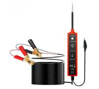 MEETOZ Circuit Tester, 6-24VDC Power Circuit Probe Kit, Car Fuse Tester with LED Light, Short Circuit Tester, Voltage Tester, Polarity Identify, Test Light, Component Activation