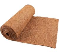 MEETOZ Coco Liner Roll,3m*0.3m/120" x 12" Natural Coconut Hanging Basket Liner,Coco Hanging Basket Liner Coconut Growing Mat Coconuts Fibre Matting Liner Roll for Planter, Window Box, Wall Troughs