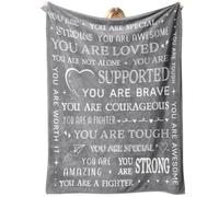 MEETOZ Gifts for Women or Men - Get Well Soon Blanket, Inspirational Blanket for Her Him, Cheer up Hug Healing, Thinking of You Gifts/Encouragement Healing/Inspirational Present (A)