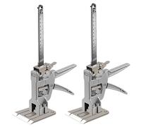 MEETOZ Hand Lifting Tool Jack Heavy Duty 2Pcs,Multi-Function Height Adjustment Lifting Device That Can Support Slow & Speed Down,Suitable for Installing Cabinets,Flooring & Windows,Load 880LBS/400KG