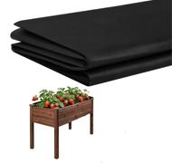 MEETOZ Raised Bed Planter Liners, 2 Pieces, 160CM x 290CM | Heavy Trough Outdoor Liners, Easy to Cut & Install, Ideal for Trugs, Troughs & Large Planters, For Large Veg