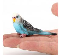 Meets Daily Needs Garden Statue Sculpture PL127-367 Blue Budgerigar for Everyday Practical Use 1pcs