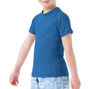 MEETWEE Boy's Swimsuit Rash Vest Swimming Shirts for Boys Long/Short Sleeve UPF 50+ Sun Protection Rash Guard 5-15 Years
