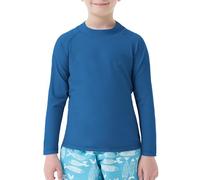 MEETWEE Boy's Swimsuit Rash Vest Swimming Shirts for Boys Long/Short Sleeve UPF 50+ Sun Protection Rash Guard 5-15 Years
