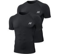 MEETWEE Compression Shirt Men's, Short/Long Sleeve Functional Men's Sports Shir