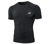 MEETWEE Compression Shirt Men's, Short/Long Sleeve Functional Men's Sports Shirt for Running Jogging Sports Gym