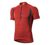 MEETWEE Men’s Cycling Jersey, Long/Short Sleeve Biking Cycle Tops Quick Dry Breathable Mountain Bike MTB Shirt Racing Bicycle Clothes Red