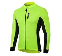 MEETWEE Men’s Cycling Jersey, Long Sleeve Biking Cycle Tops Quick Dry Breathable Mountain Bike MTB Shirt Racing Bicycle Clothes