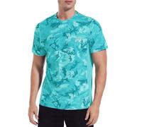 MEETWEE Men’s Rash Guard, Rash Vest UPF 50+ Short Sleeve UV Sun Protection Top T Shirt for Running Surfing Swimming