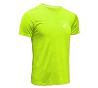 MEETWEE Men’s Sport T-Shirt, Breathable Cool Dry Mesh Base Layer Tops Short Sleeve Running Top Gym Shirt Green