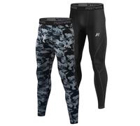 MEETWEE Men’s Thermal Underwear Long Johns, Thermal Leggings Warm Compression Tights Base Layer Bottom Sports Pants Trousers