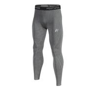 MEETWEE Men’s Thermal Underwear Long Johns, Thermal Leggings Warm Compression Tights Base Layer Bottom Sports Pants Trousers Grey