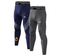 MEETWEE Men’s Thermal Underwear Long Johns, Winter Thermal Leggings Warm Compression Tights Base Layer Bottom Sports Pants Trousers Running Skiing Trainning