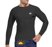 MEETWEE Men Swimming Shirt UV Swim Top Short/Long Sleeve UPF 50+ Rash Guard Vest T-Shirt Sun Protection Surfing Diving