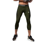 MEETWEE Mens Compression Leggings, Running Tights Cool Dry Base Layer Bottom Sports Pants for Workout Training Jogging
