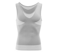 MEETWEE Men's Compression Shirt for Body Shaper Slimming Vest Tight Tummy Underwear Tank Top