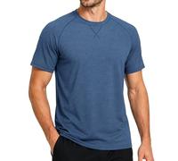 MEETWEE Men's Rash Guard UPF 50+ Sun Protection Short/Long Sleeve UV Swim Shirts Quick Drying Surfing Pool Workout Beach Watersport Sports Top