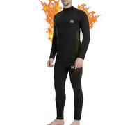 MEETWEE Men's Thermal Underwear Set, Compression Base Layer Long Johns Long Sle