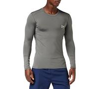 MEETYOO Men’s Compression Tops, Base Layer Shirt Long Sleeve T-Shirt Gym Top for Running Fitness Sport