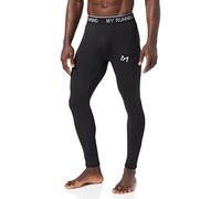 MEETYOO Men's Leggings, Black-1, XL