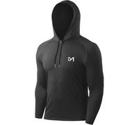 MEETYOO Men’s Running Tops, Sport Shirt Long Sleeve T-Shirt Gym Tee for Fitne
