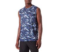 MEETYOO Men’s Sleeveless Quick Dry Tank T Shirt Vest Top for Running Gym Sport Fitness, Camouflage, L