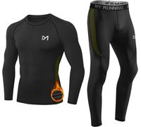 MEETYOO Men’s Thermal Underwear Set, Wicking Long Johns Quick Dry Base Layer