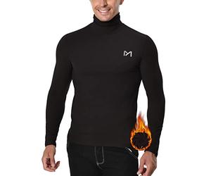 MEETYOO Men's U45-SY Shirt, Black, XXL