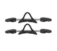 MEEVINWH 2pcs Diving Fin Strap Adjustable Quick Release Buckle Universal Scuba Diving Fin Spring Heel Strap Replacement (A Buckle)