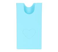 MEEVINWH Beach Bag Phone Holder Silicone Phone Case Wallet Holder Insert Accessory Secure Attachment Keep Phone Handy (Lake Blue)