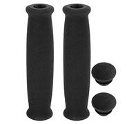 MEEVINWH Bicycle Handlebar Grips, High-Density Sponge, Ergonomic Design, Lightweight, Durable for Mountain Road Bikes (Black)