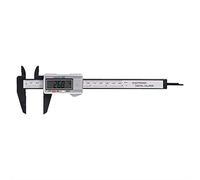 MEEVINWH Digital Caliper, for Precise Measurement, with Two Jaws and Probe, Measures Inside, Outside, Depth, Step, Range 0-150mm, Inch/Millimeter Modes, Large LCD Screen, Auto Powe (Silver)