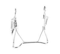 MEEVINWH Electric Vehicle Foot Support Rear Wheel Station Stand Cycling Parking Double Legs Rack (Small Size)