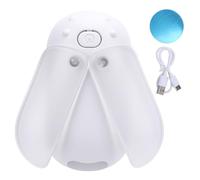 MEEVINWH LED Night Light, Firefly Inspired Lamp, for Bedside Desk Hallway, Portable, 3 Color Changing, Romantic Ambiance, Dimmable, Compact Design, Energy Efficient, USB Rechargeab