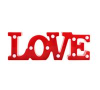 MEEVINWH LED Night Light Romantic Love Word Decorative Lamp for Valentine's Day Proposal Confession Wedding