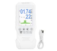 MEEVINWH Nuclear Radiation Detector, X Ray Y Ray Beta Radiation Tester, Handheld Geiger Counter for Material Inspection, Environmental Testing, Radiation Protection