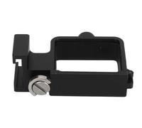 MEEVINWH Osmo Pocket 3 Extension Adapter Mount, Aluminum Alloy, Compatible with DJI, Lightweight Design, Cold Shoe Interface, Anti-Slip Silicone Pads, Adjustable Tightness Locking