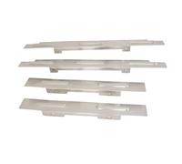 MEEVINWH Wind Guards for Blackstone 28 Inch Griddle, Fully Compatible, Stainless Steel, Adjustable Design, Stable Combustion, Replacement Part