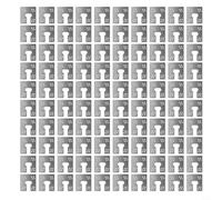 MeevrgR 100pcs PV Grounding Clips for Solar Panels, 304 Stainless Steel Conductive Gasket Washers, Puncture Oxide Layer for Reliable Module Grounding