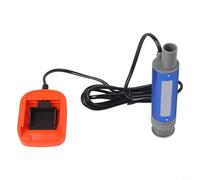 MeevrgR 12V/18V Cordless Transfer Pump - 60L/min High Flow for Diesel/Oil/Water for DEWALT 18V Batteries Portable Aluminum Alloy Design