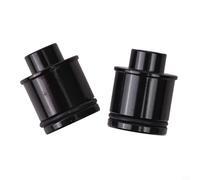 MeevrgR 2-Pack Bike Hub Adapters - Aluminum Alloy Axle Converters (12mm/15mm to 9mm QR) - Quick Release Conversion Kit for MTB/Road Bikes - 7g & 4g(15mm to 9mm)