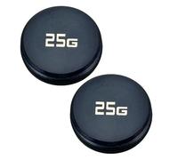 MeevrgR 2 Pcs for Golf Putter Weights for Odyssey and Ai-ONE Putters, Alloy Weight Screws 5g/10g/15g/20g/25g/30g/35g, Black Club Components 25g