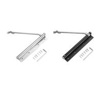 MeevrgR 2 PCS Spring Door Closer Hydraulic Buffer 2 pcs Stainless Steel Spring Suitable for Office and Home Automatic Closing Mechanism Designed for Convenience