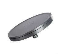 MeevrgR 230MM Rain Shower Head With 6 Adjustable Modes, ABS Plastic Bathroom Rainfall Showerhead With 360 Degree Rotatable Joint, High Pressure Water Flow System For Home Bathroom(Gray)