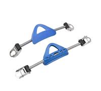 MeevrgR 2PCS Diving Fin Strap for Spring Fins, Soft Professional Replacement Band with 304 Stainless Steel, Anti-Slip & Rust Resistant, Multiple Colors, XS/S/for M/L bule M