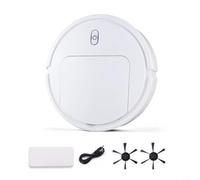 MeevrgR 5-in-1 Sweeping Robot, Vacuum & Mop & Air Purify - Intelligent Navigation, Strong Suction, Auto Charging, App Control - ABS, 28x28x6.5cm(IS25 is white)