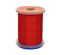 MeevrgR 70D Fly Tying Thread Fluorescent Nylon Material for Fly Fishing Body - 100m Spool Compatible with Standard Holder Red